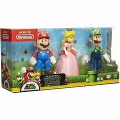 3 statulėlių rinkinys Super Mario Kingdom Nintendo kaina ir informacija | Lavinamieji žaislai | pigu.lt