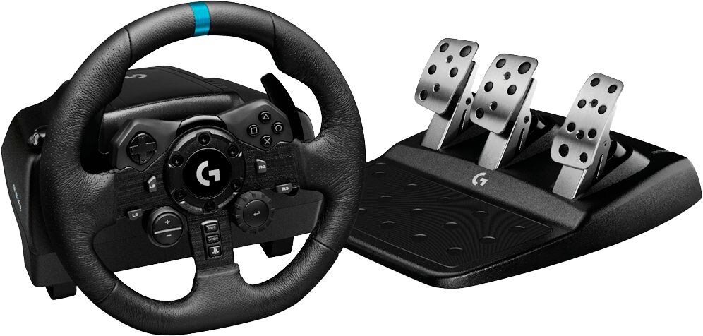 Logitech G923 (941-000149) цена и информация | Žaidimų vairai  | pigu.lt