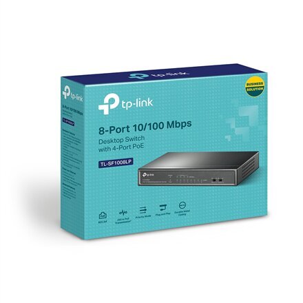 TP-LINK TL-SF1008LP цена и информация | Komutatoriai (Switch) | pigu.lt