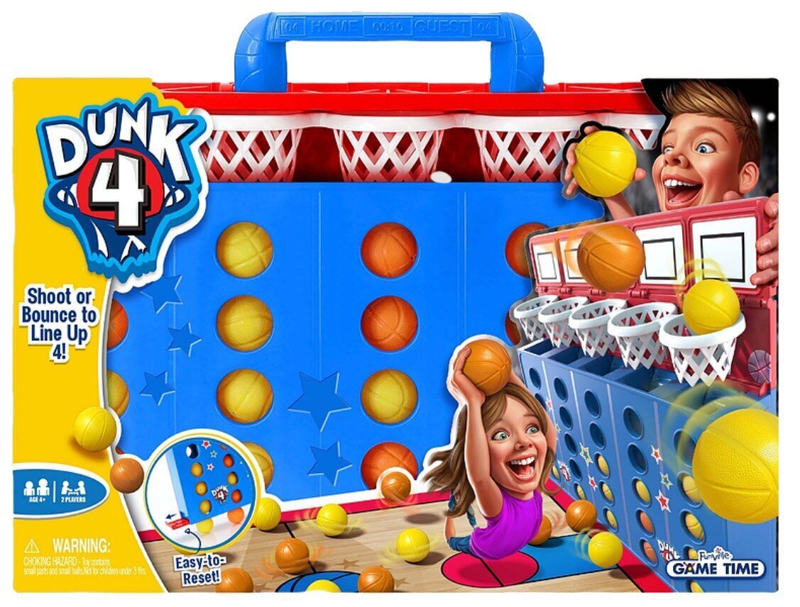 Žaidimas Funville Games Dunk 4, 61160 цена и информация | Stalo žaidimai, galvosūkiai | pigu.lt