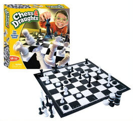 Игра Funville Games Chess & Draught, 61152 цена и информация | Настольные игры, головоломки | pigu.lt