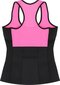 Moteriški sportiniai marškinėliai HMS KLD317, juodi/rožiniai kaina ir informacija | Marškinėliai moterims | pigu.lt