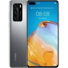 Huawei P40 5G, 128GB, Dual SIM, Silver Frost kaina ir informacija | Mobilieji telefonai | pigu.lt