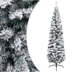 Dirbtinė Kalėdų eglutė su sniegu, 210 cm, PVC, žalia kaina ir informacija | Eglutės, vainikai, stovai | pigu.lt