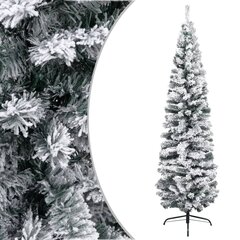 Dirbtinė Kalėdų eglutė su sniegu, 240 cm, PVC, žalia kaina ir informacija | Eglutės, vainikai, stovai | pigu.lt