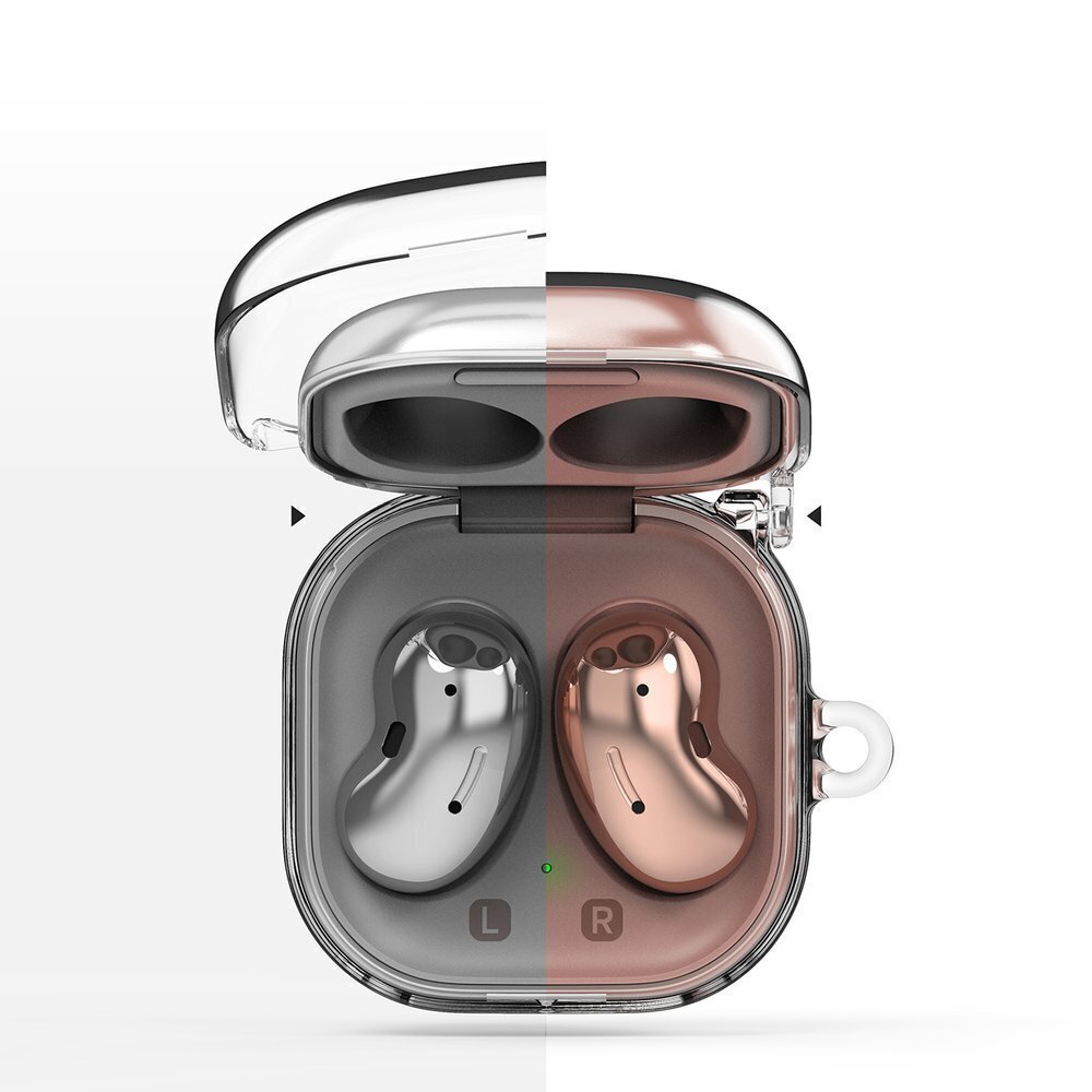 Ringke Hinge Case tvirtas apsauginis dėklas, skirtas Samsung Galaxy BUDS 2 PRO / 2 / LIVE / PRO kaina ir informacija | Ausinės | pigu.lt