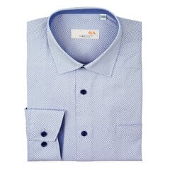 Мжская рубашка NORDIC, прямой силуэт с длинным рукавом цена и информация | Мужские рубашки | pigu.lt