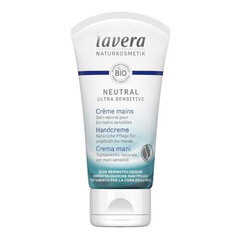 Rankų kremas Lavera Neutral Ultra Sensitive Hand Cream, 50ml kaina ir informacija | Lavera Kosmetika kūnui | pigu.lt