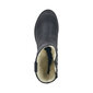 Auliniai batai moterims su pašiltinimu Rieker, juodi цена и информация | Aulinukai, ilgaauliai batai moterims | pigu.lt