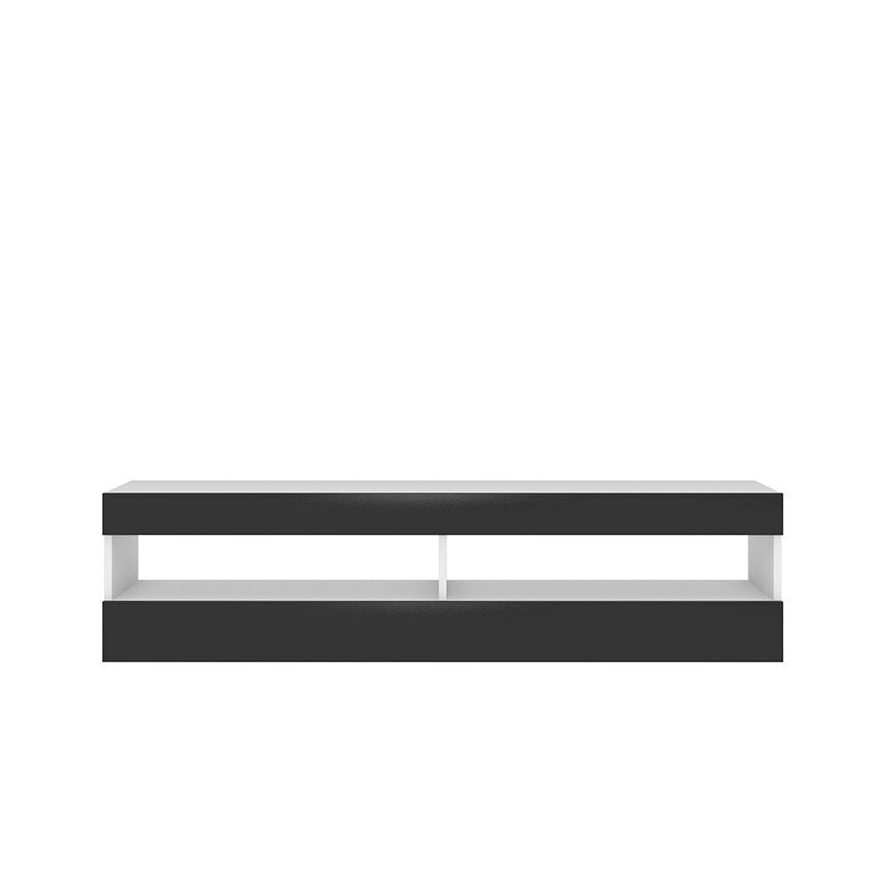 TV staliukas Selsey Viansola, 100 cm, baltas/juodas kaina ir informacija | TV staliukai | pigu.lt