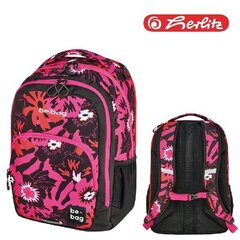 Herlitz Mokyklinė rankinė be.bag be.ready, 30 l / Pink Summer kaina ir informacija | Kuprinės mokyklai, sportiniai maišeliai | pigu.lt