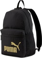 Kuprinė Puma Phase, 22 l, juoda kaina ir informacija | Kuprinės ir krepšiai | pigu.lt