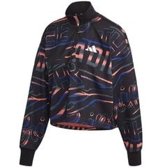 Джемпер женский Adidas W Ur Halfzip FT9731 черный цена и информация | Женские толстовки | pigu.lt