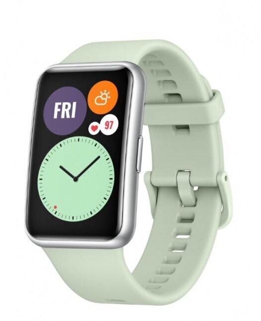 Huawei Watch Fit Active Mint Green цена и информация | Išmanieji laikrodžiai (smartwatch) | pigu.lt