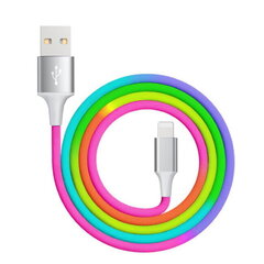 TakeMe Rainbow TM-RBF-LIGTH kaina ir informacija | Laidai telefonams | pigu.lt