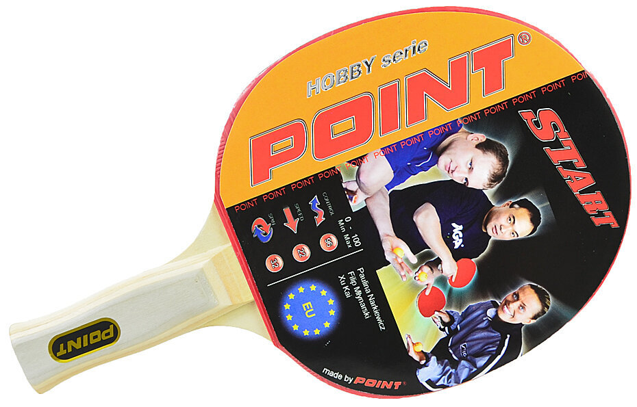 Stalo teniso raketė Point start kaina ir informacija | Stalo teniso raketės, dėklai ir rinkiniai | pigu.lt