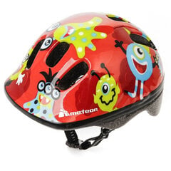 Детский шлем Meteor Jr монстры, красный цена и информация | Шлемы | pigu.lt