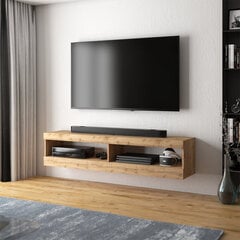 TV staliukas Selsey Viansola, 100 cm, rudas kaina ir informacija | TV staliukai | pigu.lt