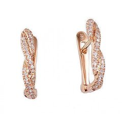 Auksiniai auskarai su briliantais Diamond Sky "Roxana III" kaina ir informacija | Auskarai | pigu.lt