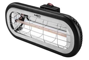 Infraraudonųjų spindulių šildytuvas NEO, 2000W, IP65, 90-032 kaina ir informacija | Šildytuvai | pigu.lt