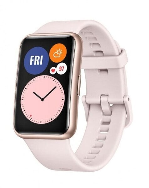 Išmanusis laikrodis Huawei Watch Fit, Sakura pink kaina ir informacija | Išmanieji laikrodžiai (smartwatch) | pigu.lt
