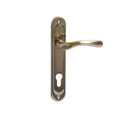 Rankena durų MP, MRO-14-60-PZ, AB(senas aukso), 85mm kaina ir informacija | Durų rankenos | pigu.lt