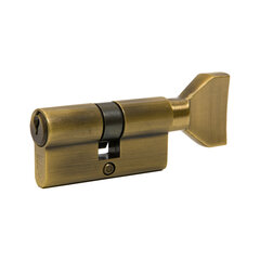 Цилиндр дла дверей MP, MCI-30-30-Z-WC, AB(старое золото), 60mm, 5 кл., Английский цена и информация | Дверные замки | pigu.lt