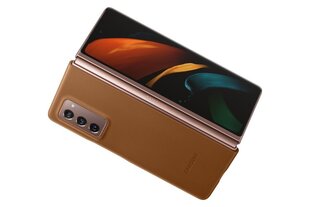 Чехол Samsung для Samsung Galaxy Z Fold2 Plus, коричневый цена и информация | Чехлы для телефонов | pigu.lt