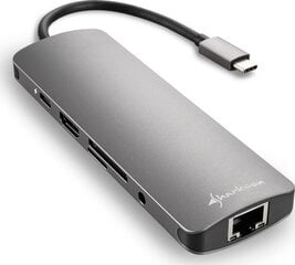 Sharkoon 4044951026739 цена и информация | Адаптеры, USB-разветвители | pigu.lt