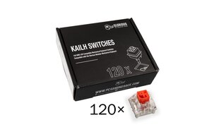 Glorious PC Gaming Race Kailh Box Red switchai | Linear & Silent, 120 шт. цена и информация | Клавиатуры | pigu.lt