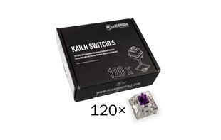 Glorious PC Gaming Race Kailh Pro Purple 120 vnt цена и информация | Клавиатуры | pigu.lt