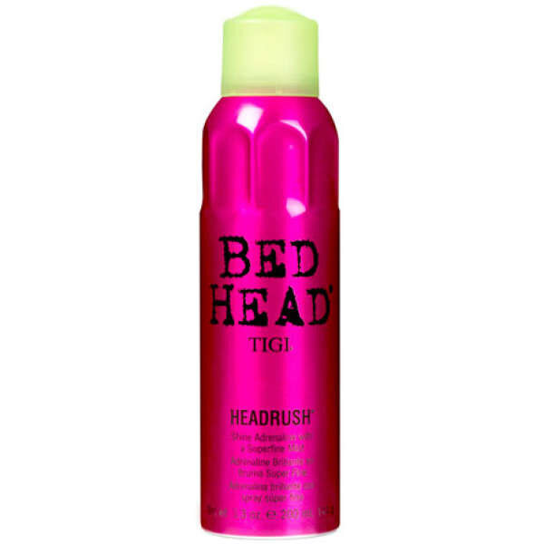 Spindesio suteikiantis plaukų purškikli Tigi Bed Head Headrush 200 ml kaina ir informacija | Plaukų formavimo priemonės | pigu.lt