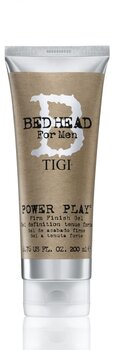 Stiprus plaukų gelis vyrams Tigi Bed Head B for Men Power Play 200 ml kaina ir informacija | Plaukų formavimo priemonės | pigu.lt