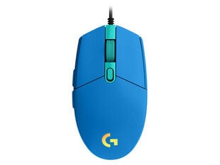 Logitech G102 Lightsync, синий цена и информация | Мыши | pigu.lt