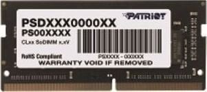 Patriot PSD432G32002S цена и информация | Оперативная память (RAM) | pigu.lt