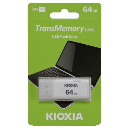 Kioxia TransMemory 64GB USB 2.0 kaina ir informacija | USB laikmenos | pigu.lt