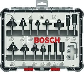 Frezos antgalių rinkinys Bosch kaina ir informacija | Mechaniniai įrankiai | pigu.lt