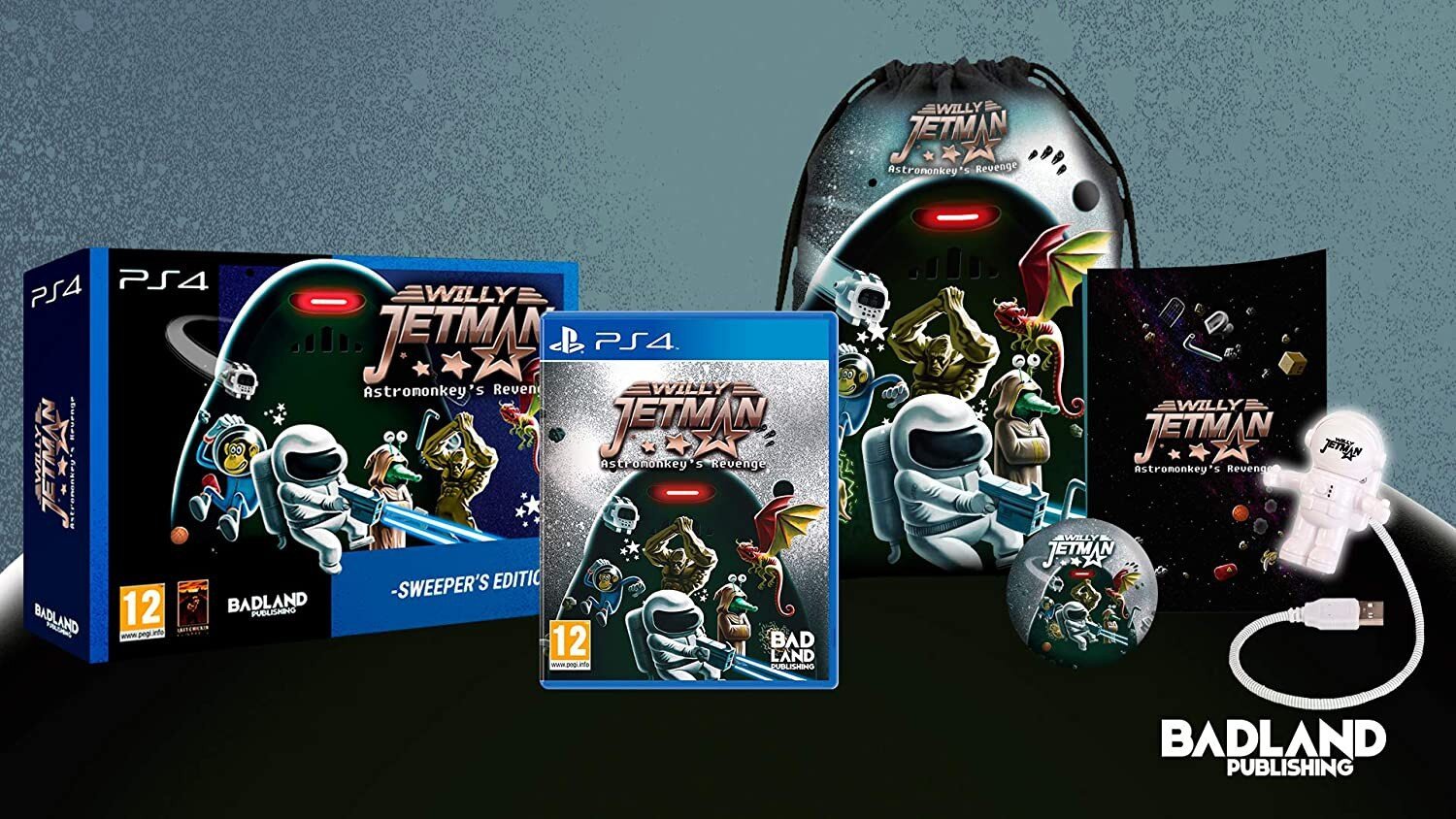 Willy Jetman: Astromonkey's Revenge PS4 kaina ir informacija | Kompiuteriniai žaidimai | pigu.lt