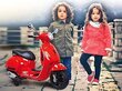 Vaikiškas elektrinis motoroleris Jamara Vespa GTS 125 kaina ir informacija | Elektromobiliai vaikams | pigu.lt