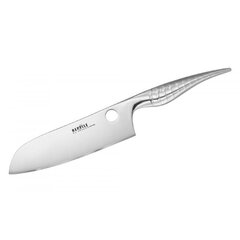 Универсальный кухонный нож Samura Reptile SANTOKU, 170mm из AUS 10 Японской стали 60 HRC цена и информация | Ножи и аксессуары для них | pigu.lt