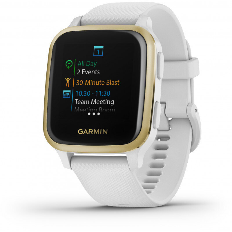 Garmin Venu® Sq Light Gold/White цена и информация | Išmanieji laikrodžiai (smartwatch) | pigu.lt
