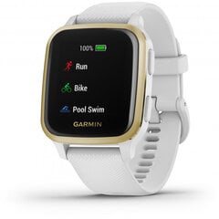 Garmin Venu SQ, White/Light Gold цена и информация | Смарт-часы (smartwatch) | pigu.lt