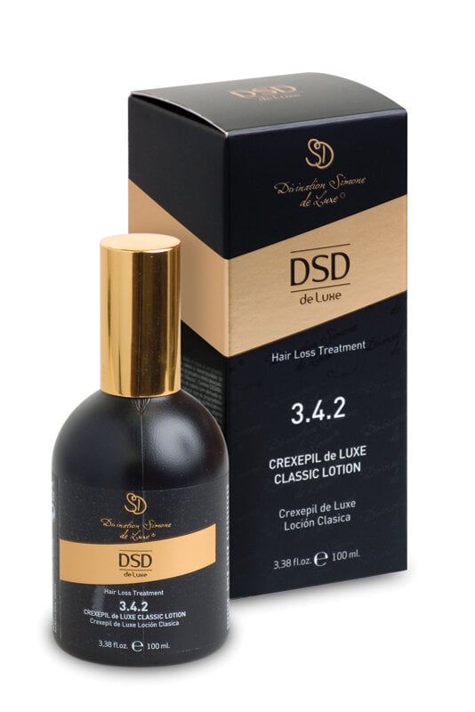 Klasikinis losjonas stabdantis plaukų slinkimą „Dixidox de Luxe Crexepil de Luxe Classic Lotion” DSD3.4.2, 100ml kaina ir informacija | Balzamai, kondicionieriai | pigu.lt