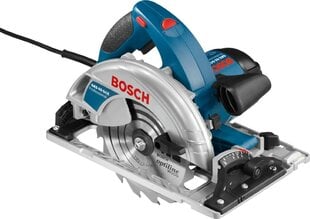 Rankinis pjūklas Bosch GKS 65 GCE 0601668900 Bosch, be akumuliatoriaus ir įkroviklio kaina ir informacija | Pjūklai, pjovimo staklės | pigu.lt