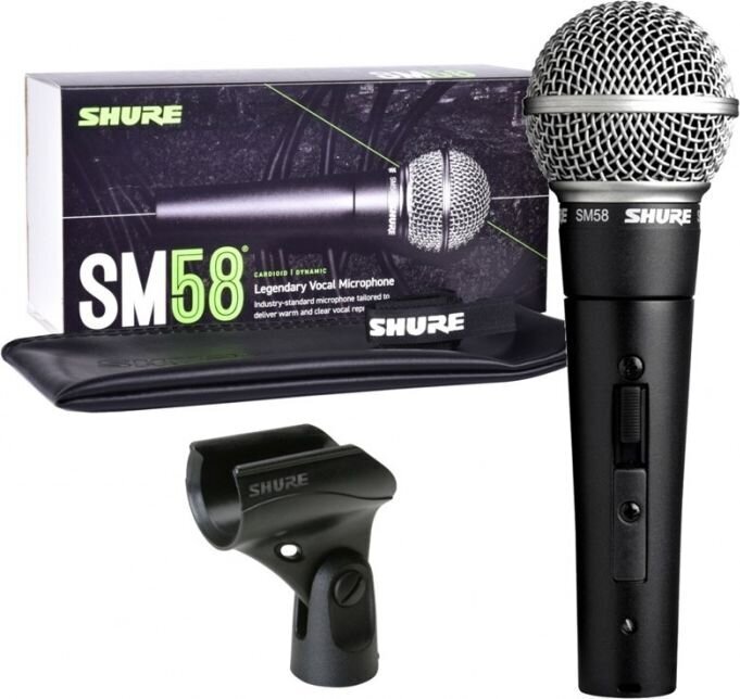 Shure SM58SE mikrofonas kaina | pigu.lt