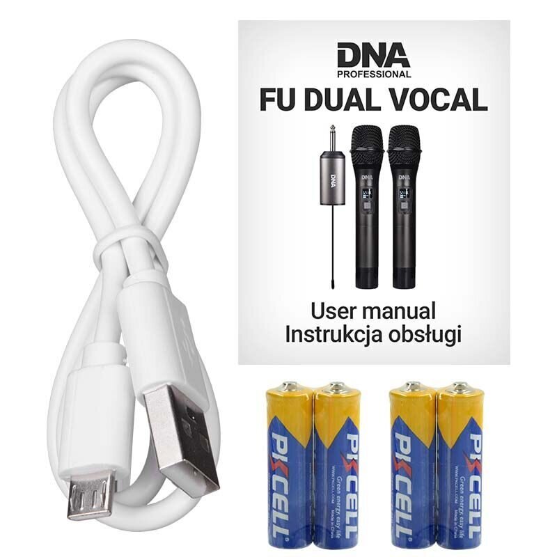 Dna Fu Dual Vocal kaina ir informacija | Mikrofonai | pigu.lt