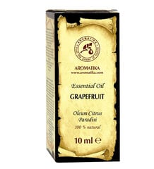 Grеiрfrutų eterinis aliejus Aromatika, 10 ml kaina ir informacija | Eteriniai, kosmetiniai aliejai, hidrolatai | pigu.lt