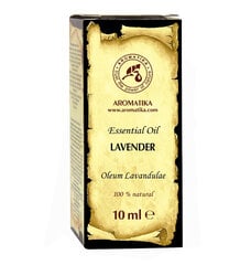 Эфирное масло лаванды Aromatika, 10 мл цена и информация | Эфирные, косметические масла, гидролаты | pigu.lt