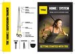 Tampyklė TRX Home 2 System kaina ir informacija | Tampyklės ir treniruočių diržai | pigu.lt