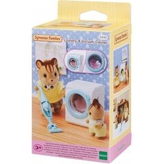 Стиральная машина и пылесос SYLVANIAN FAMILIES  цена и информация | Игрушки для девочек | pigu.lt